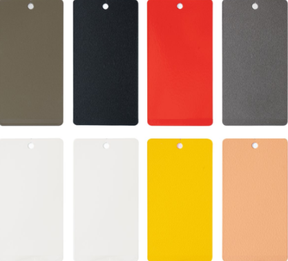 Highly chemical resistant powder coatings