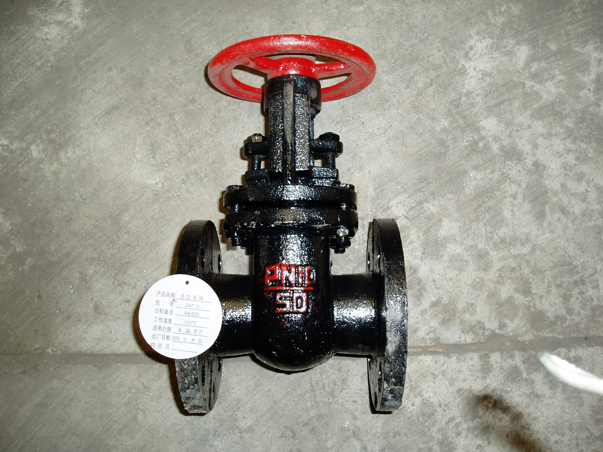 сast iron flanged gate valve
