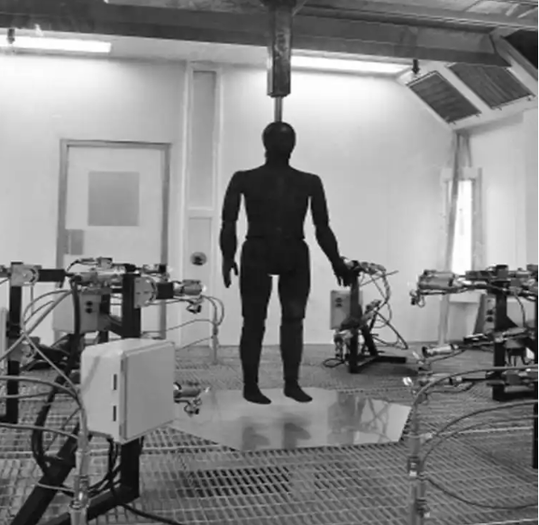 Burning dummy test system