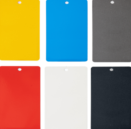 Antistatic powder coating