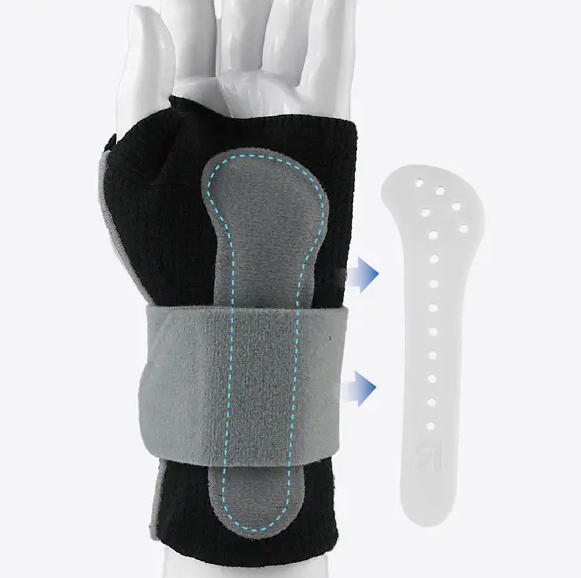 Flat Knitting Palm Brace with Stability Bar