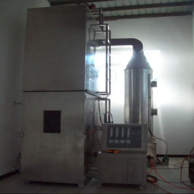 Bundle wire and cable burning test machine