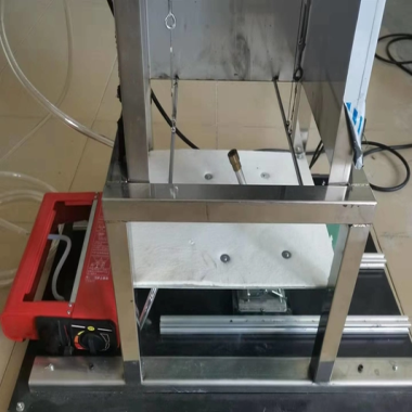 Furniture flammability tester