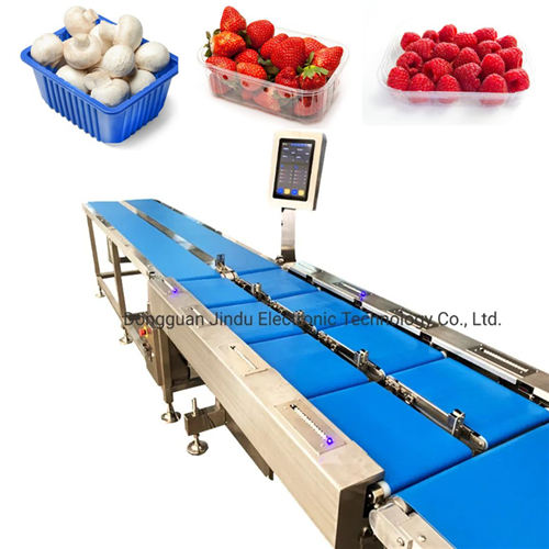 Strawberry, Raspberry, Mushroom Weighing Packing Production Line