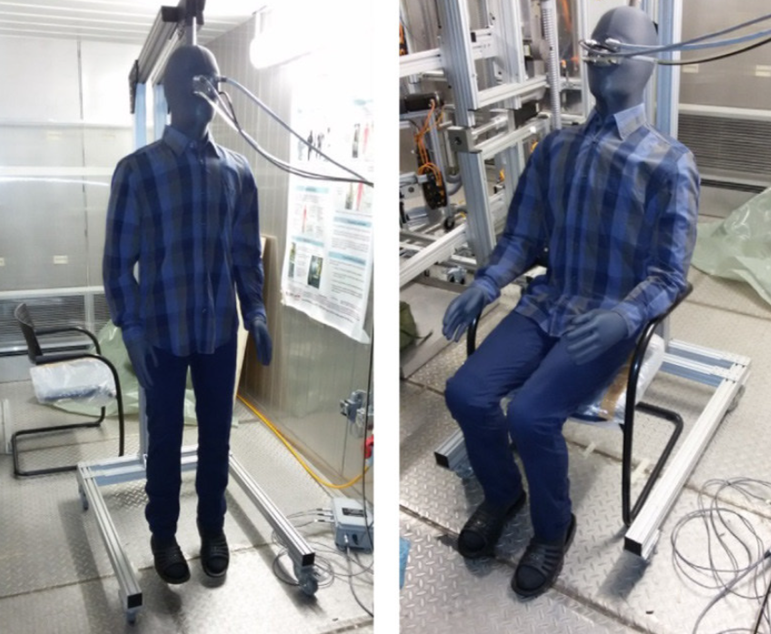 Automotive Comfort Air Conditioning Dummy Test System - lab instrument