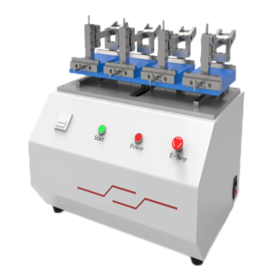 4-station Leather Rubbing Color Fastness Tester - lab instrument