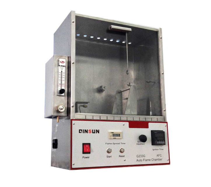 45 Degree Flammability Tester - lab instrument