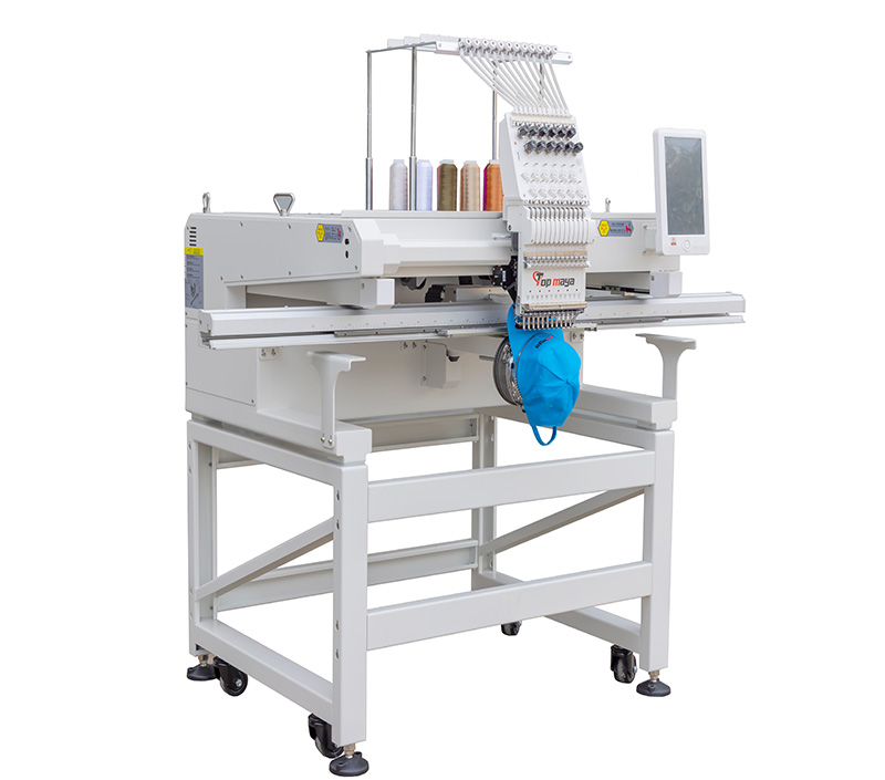 Single head embroidery machine
