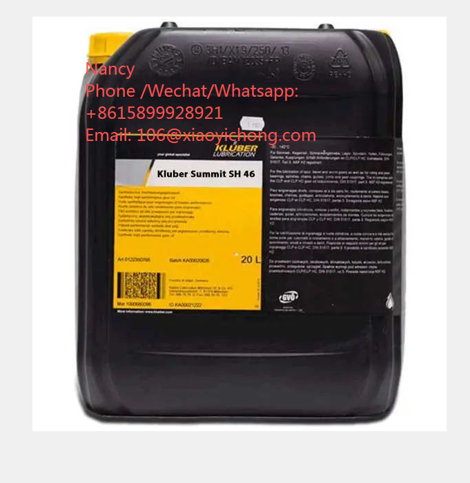  Kluber Summit SH 46 air compressor oils for Rotary Screw, Centrifugal  20L