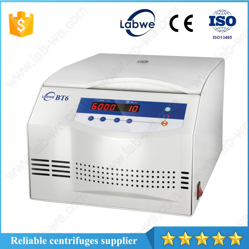 BT6 Benchtop high capacity centrifuge