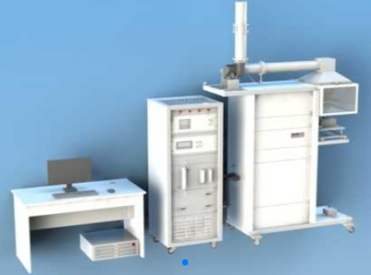 Building material combustion calorific value calorimeter