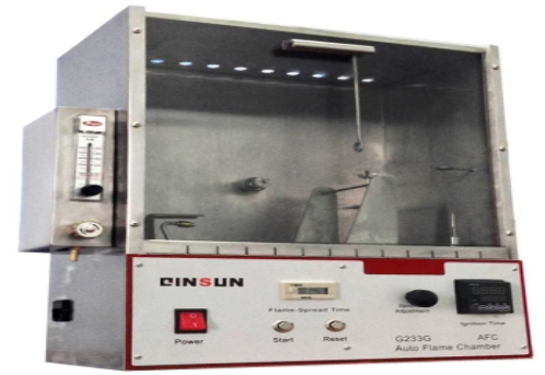 45 Degree Flammability Tester