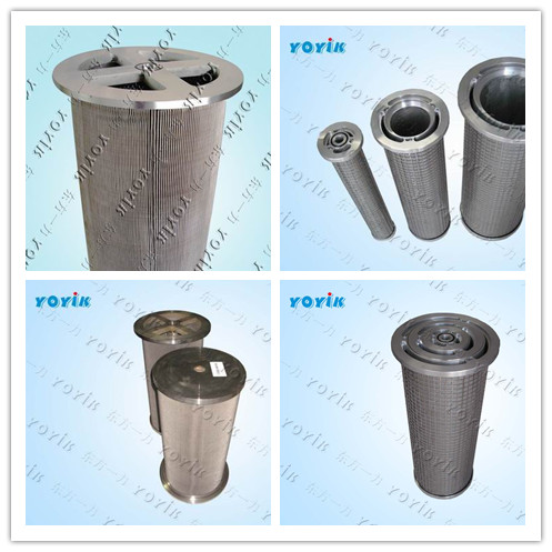 10 micron stainless steel filter DL009001 BFP EH oil main pump suction filter for Wardha Warora power