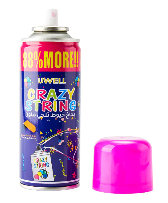 WHJJ-YL006 Party String Spray /Crazy Ribbon Spray
