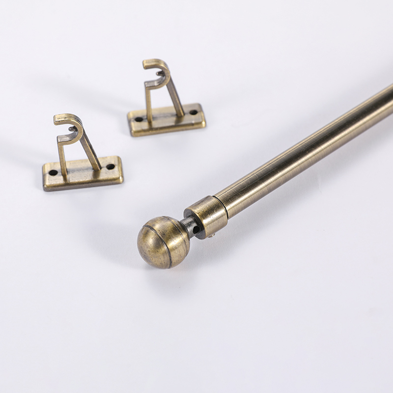 Iron Single Adjustable Cafe Rod Set