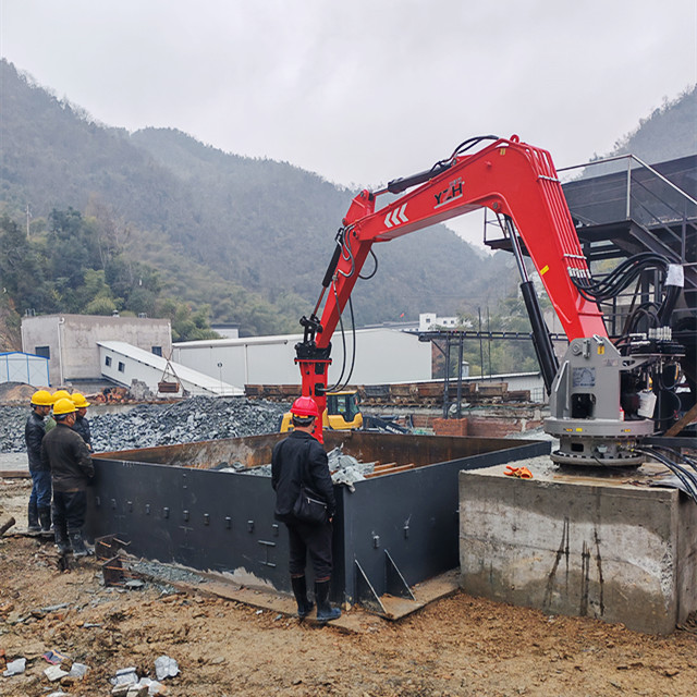 YZH WHEN1510 Stationary Pedestal Rockbreaker Boom