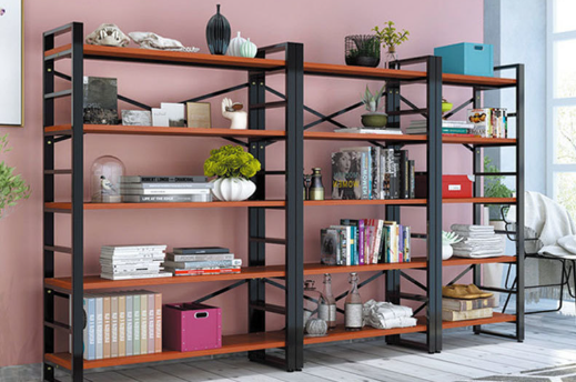 Storage rack powder coating