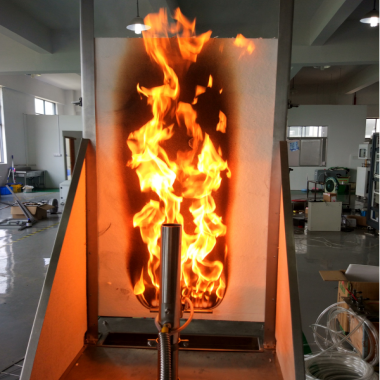 Direcct flame impingement Tester