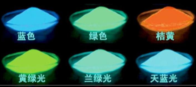 Luminous mosaic ceramics