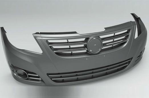 Bumper powder coating