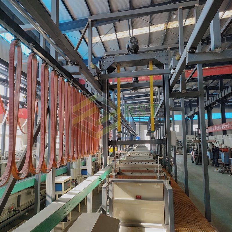 Semiconductor gold plating machine