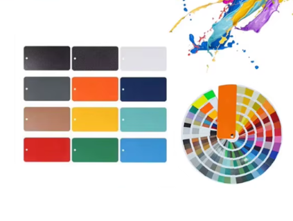 Epoxy polyester powder coating