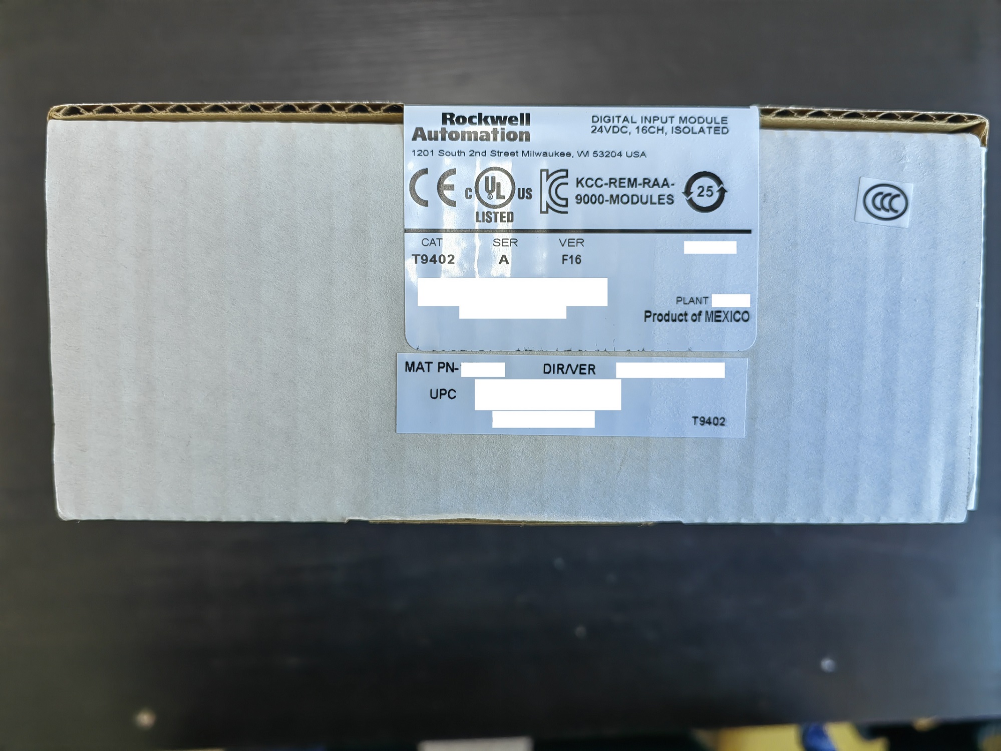 T9401 T9402 Digital Input Module