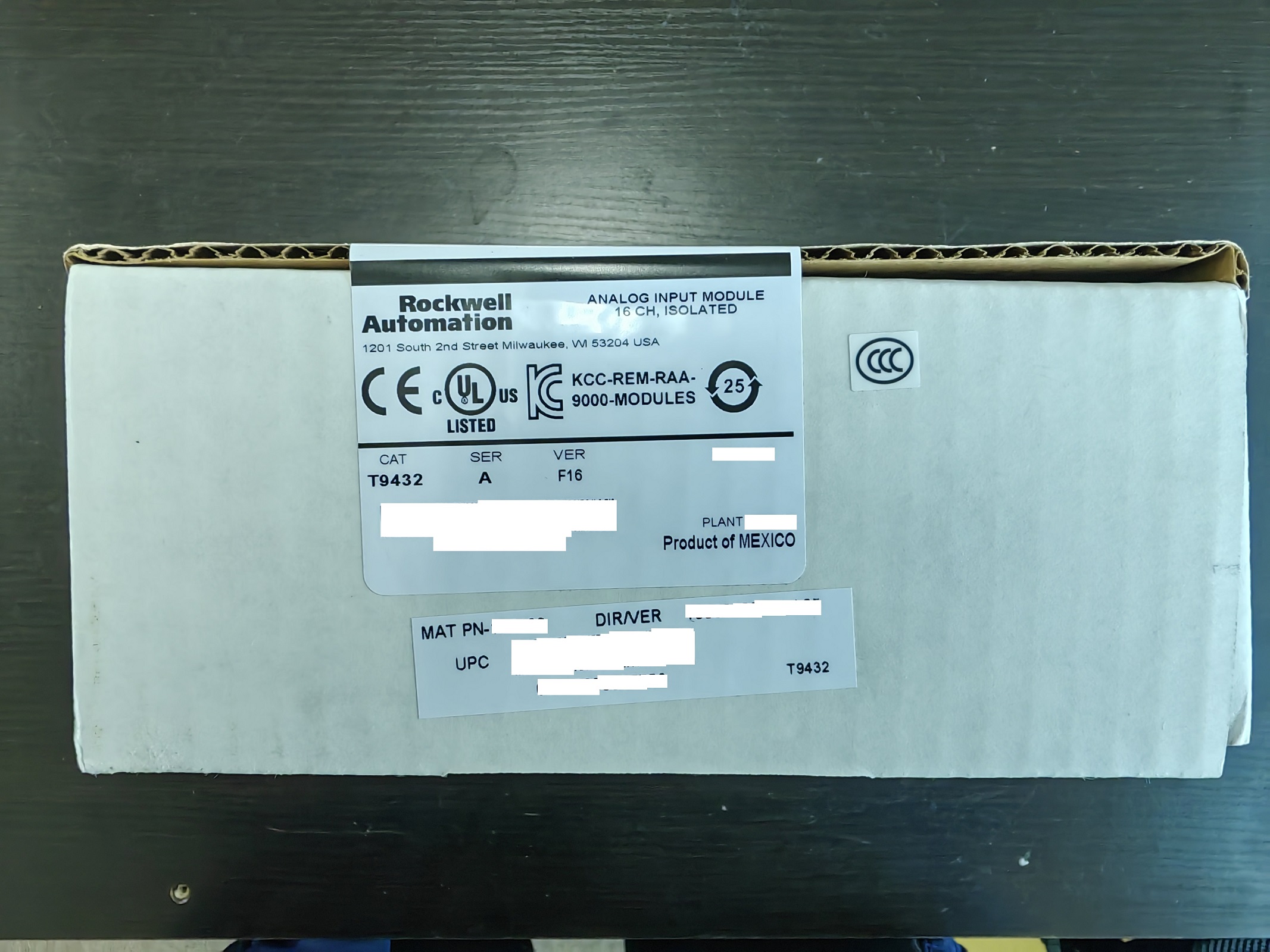 T9431 T9432 Analog Input Module