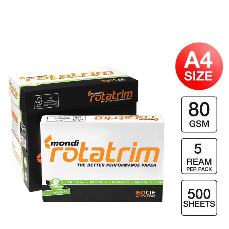 Mondi Rotatrim A4 80 gsm office paper