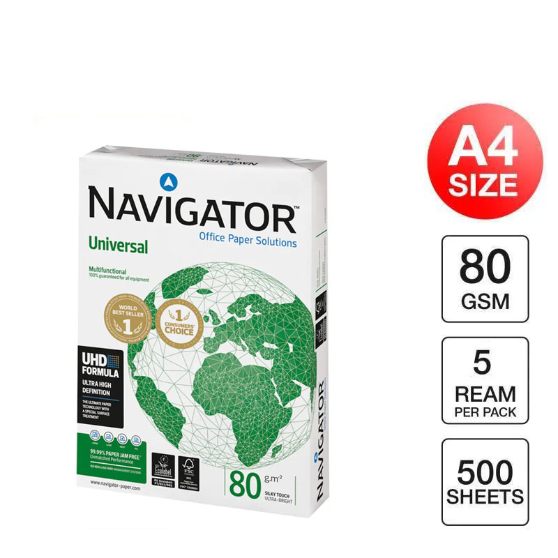 Navigator A4 80 gsm premium office paper