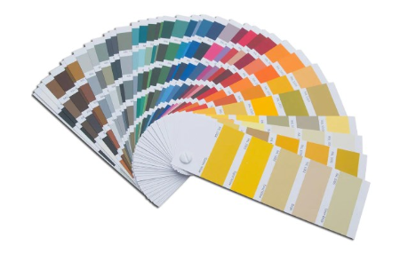 Sand-textured powder coatings/