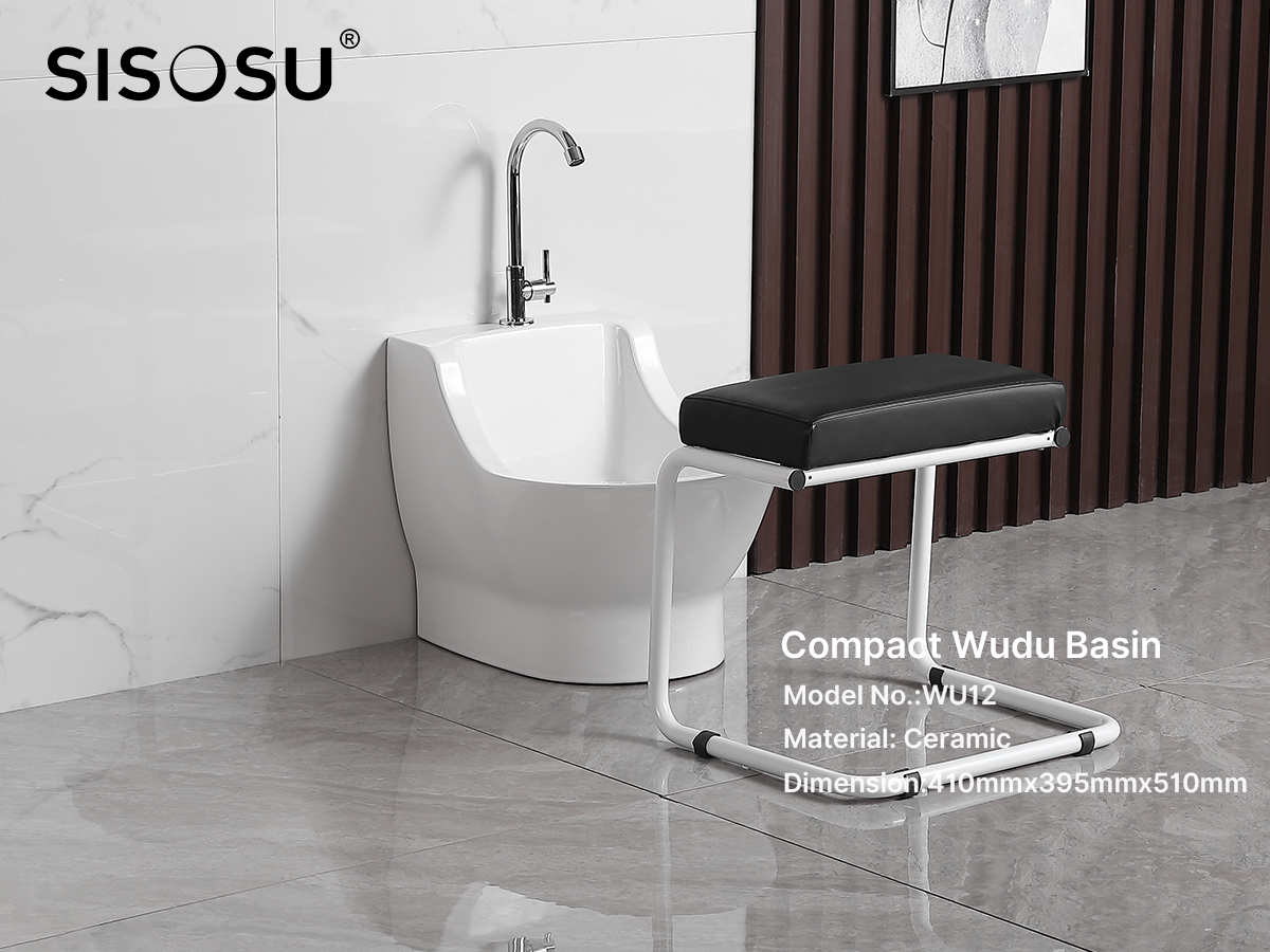 WU12 Compact Wudu Basin