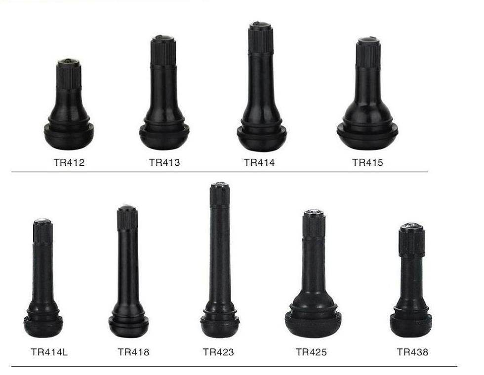 snap in tubeless tire valve