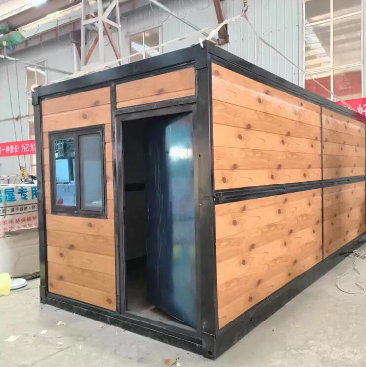 Imitation Wood Grain Light Steel Structure Folding House