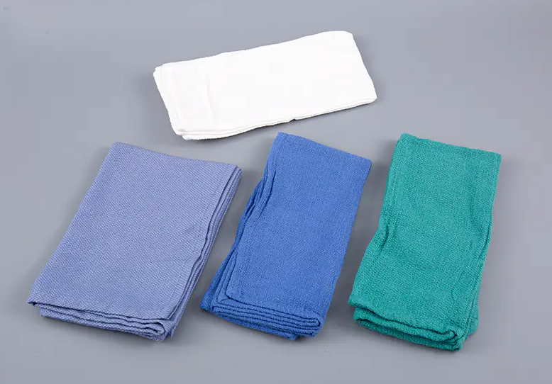 53g Blue 40*60cm Cotton Surgical Towel