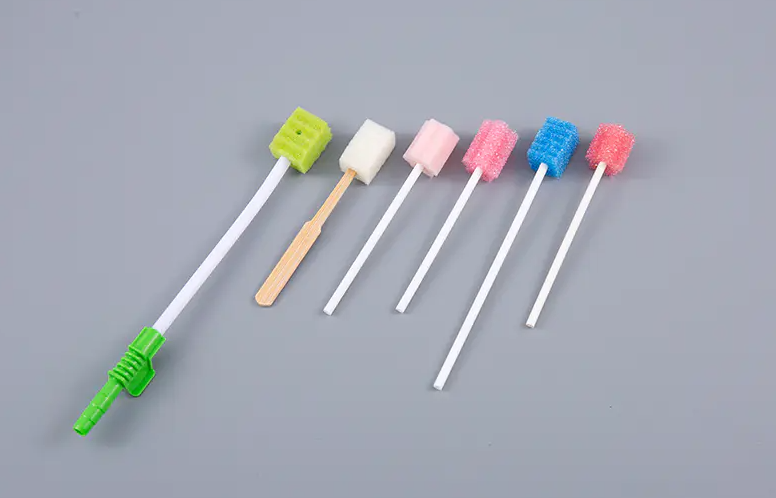 Gentle and Hygienic PU Oral Swabs