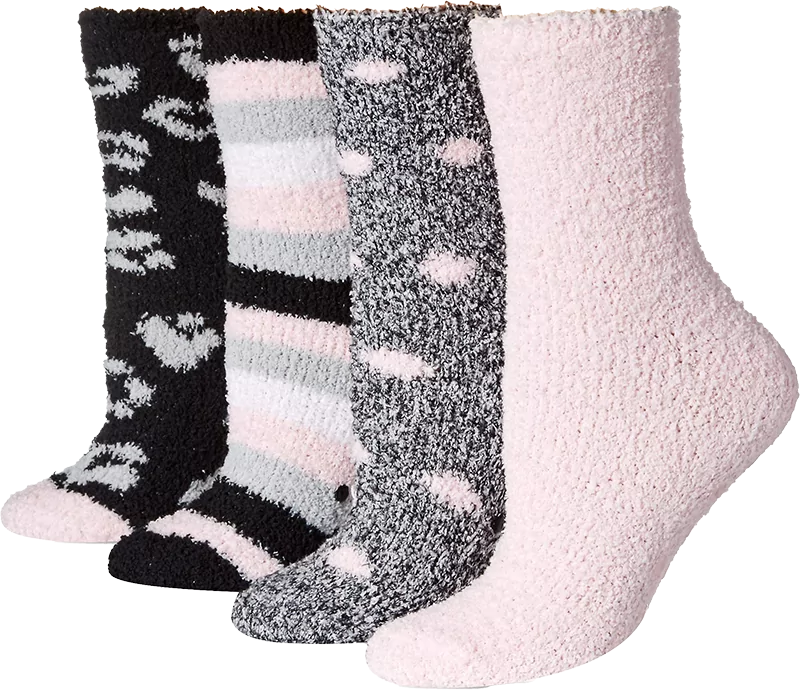Bulk custom fuzzy socks with logo brand