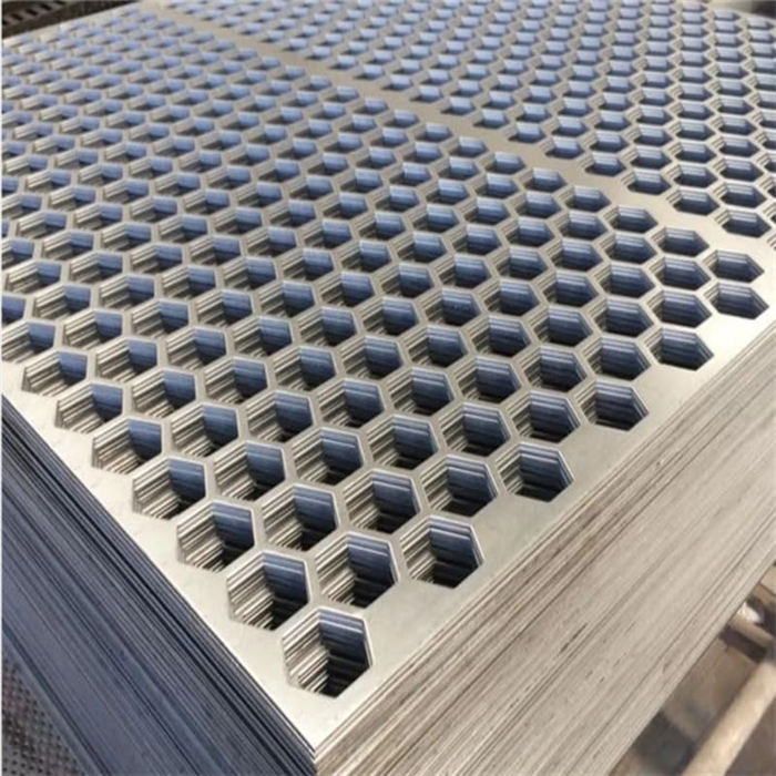 Hexagonal Perforated Metal