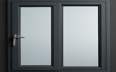 Aluminum door and window powder coating