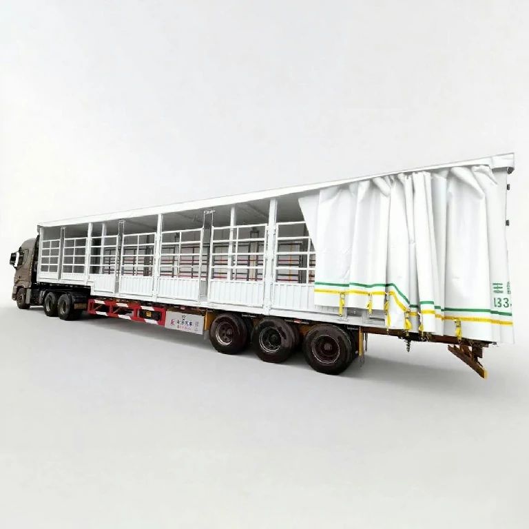 Curtain Side Semi Trailer