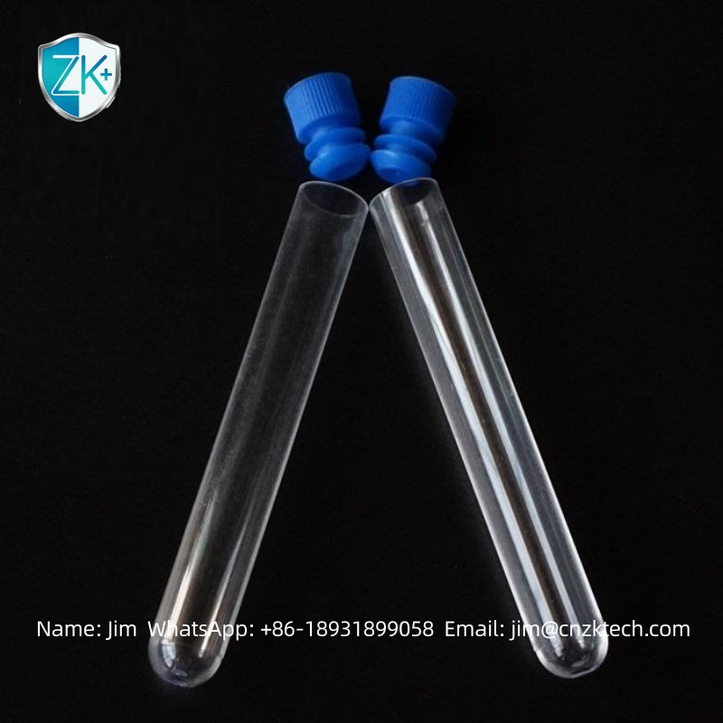 Thick Wall Glass Test Tube Heat Resistant Reusable Chemistry Lab Experiment