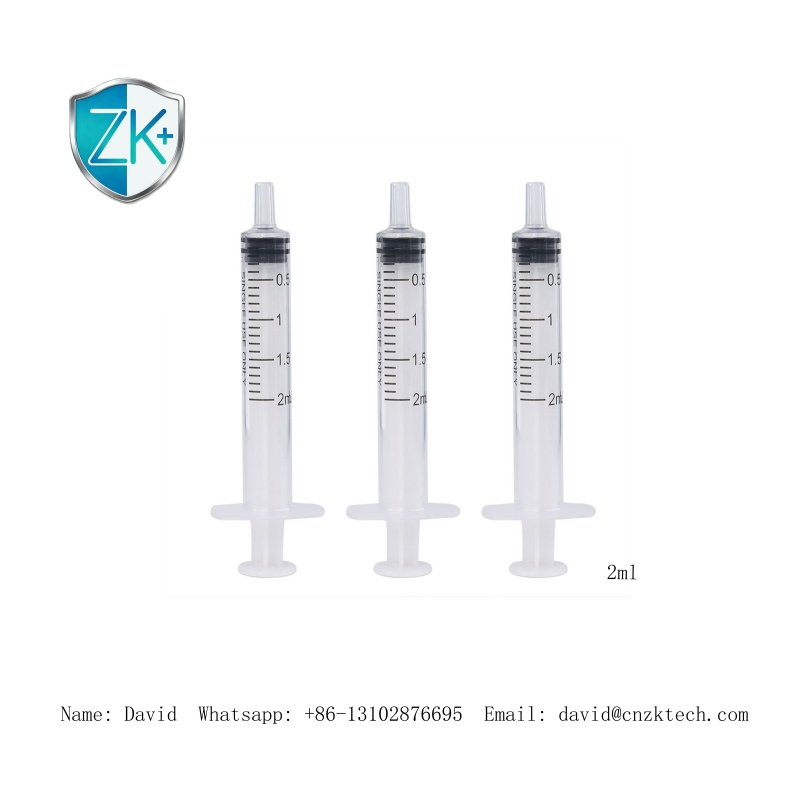 CE FDA Certified Disposable Sterile Syringe Luer Lock Medical Grade Clinical Use