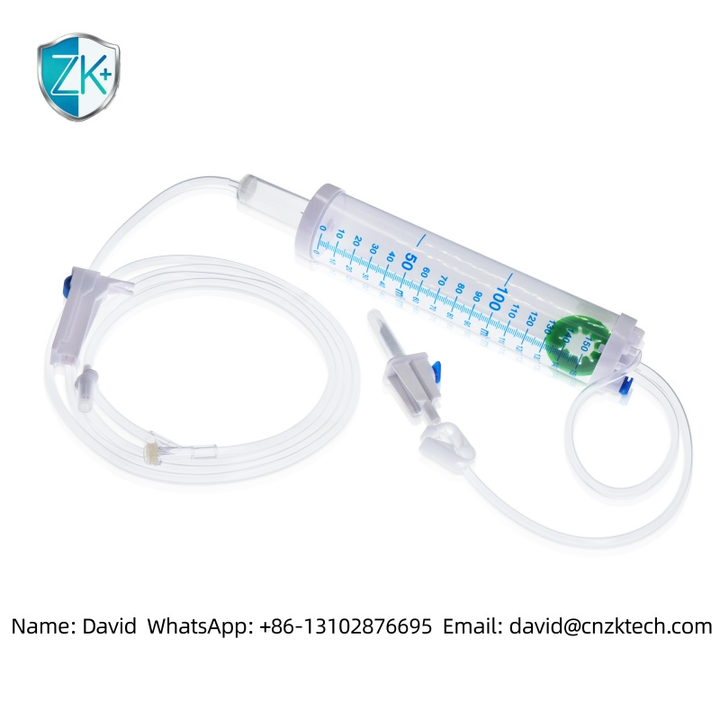 Disposable Gravity Infusion Set PVC Free Sterile Hospital Clinical Consumable