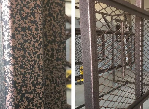 Electrostatic Spray Antique Copper Vein Hammer Tone Powder Coating