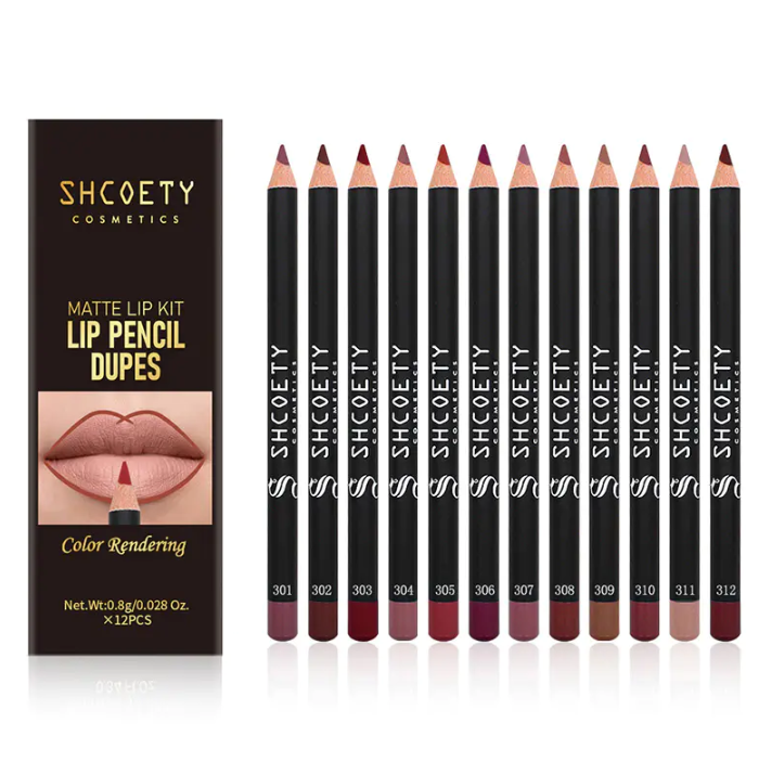 Waterproof Matte Long Wear Lip Liner Pencil