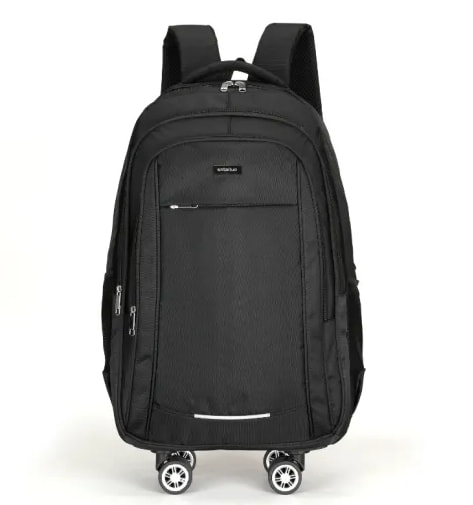 Backpacks with 4 Removable Wheels Large Capacity Carry-on Easy Travel Bags
