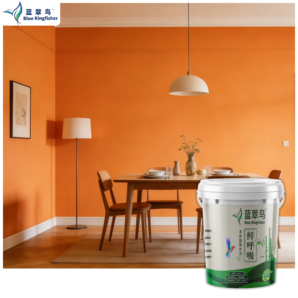 Blue Kingfisher Easy-Apply Interior Latex Paint | DIY-Friendly, Superior Coverage