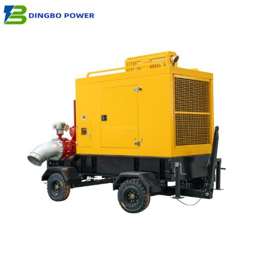 Trailer-mounted Double Suction Horizontal Split Case Pumps for Irrigation and Drainage