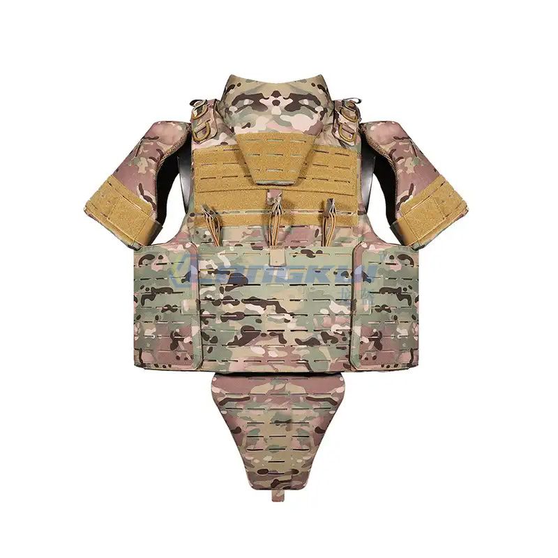 Full Armor Bulletproof Vest IIIA In Pakistan Style with Molle System All Body Protection