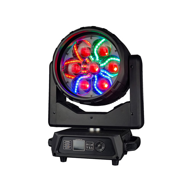 DJ Lights,7x60W 4in1 LED Moving Head Light with Auxiliary Light (PHN066)